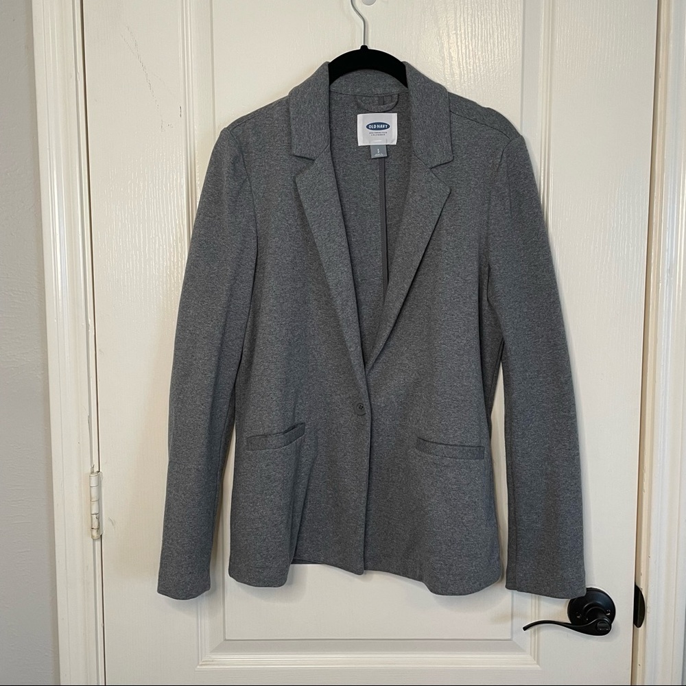 Old Navy jersey knit blazer